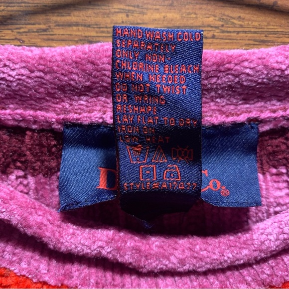 Denim&Co Colorful Women’s Striped Sweater SZ S - Picture 4 of 7